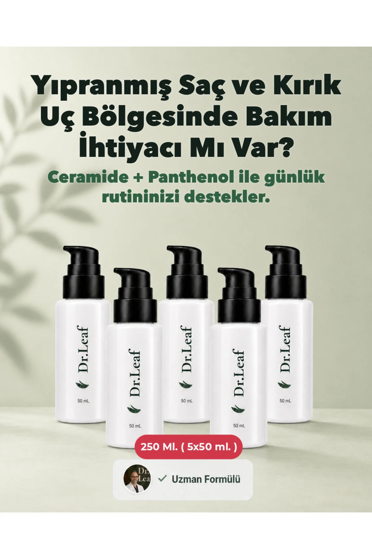 Seyrek Görünümlü Saçlar için Saç Seyrelmesi Krem - görsel 1