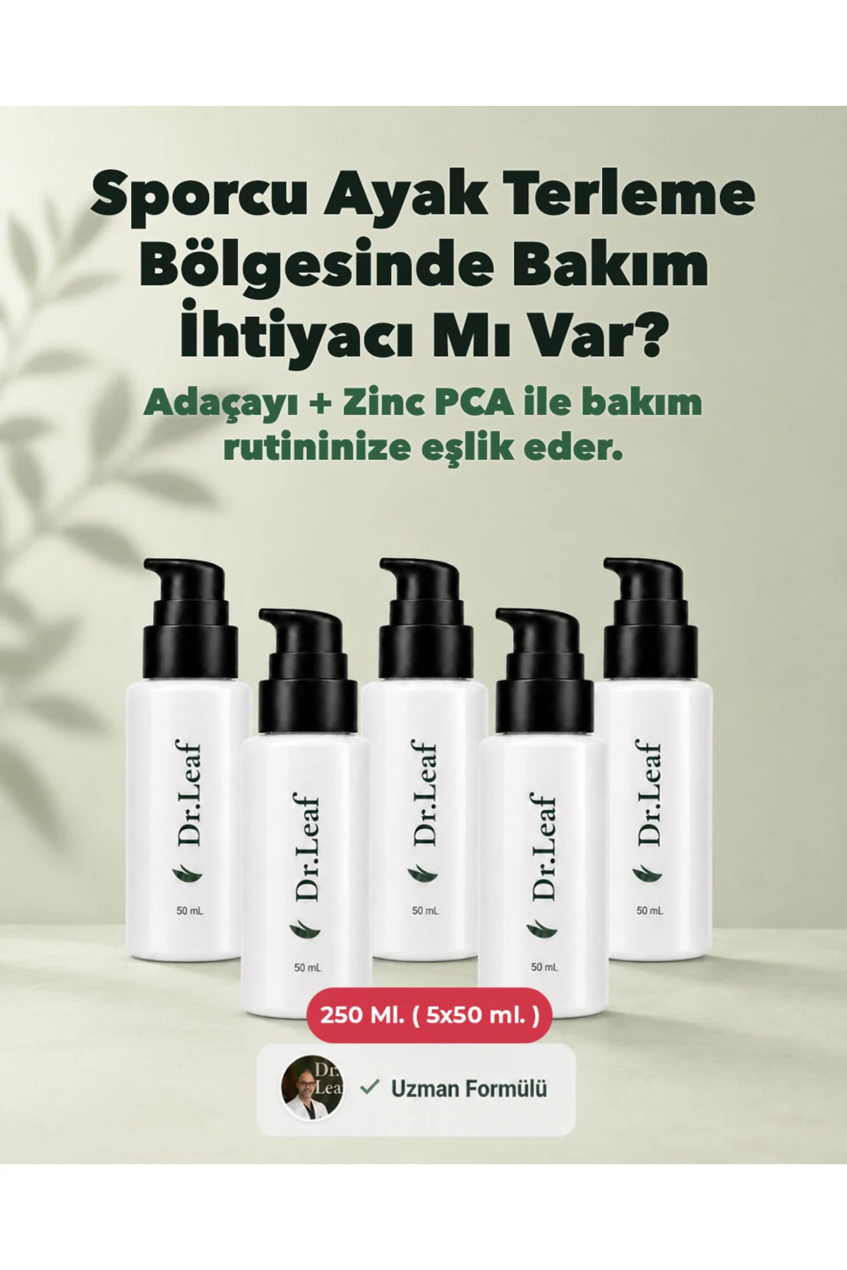 Terleyen Ayak Bakım Kremi – Glyceryl Caprylate + - görsel 1