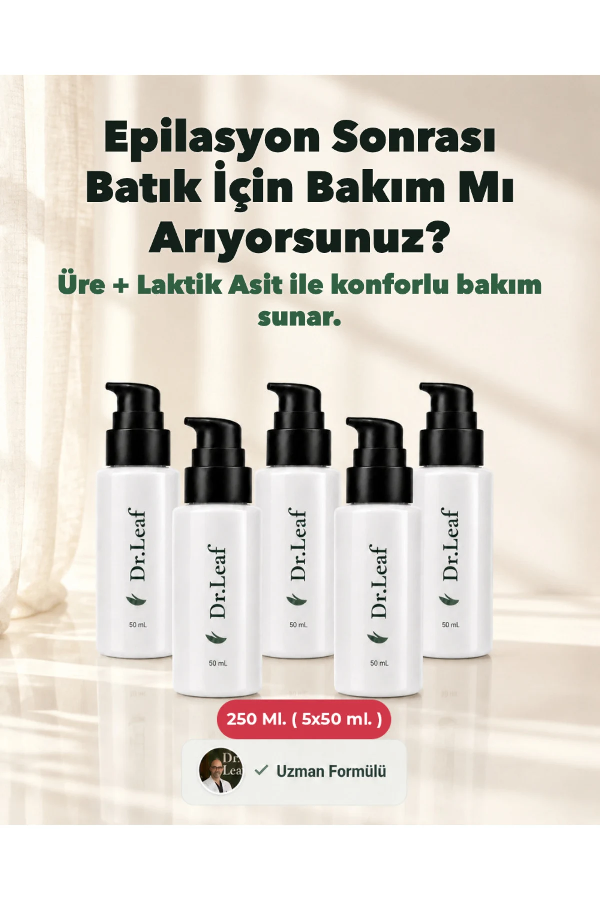 Tıraş Sonrası Batık Kremi – Üre + Panthenol 250 - görsel 1