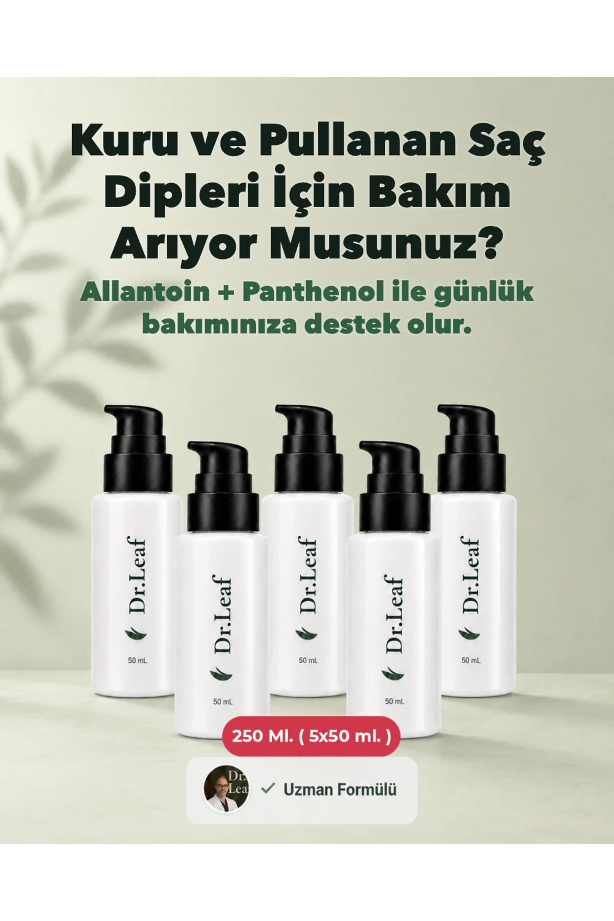 Tıraş Sonrası Kızarıklık Kremi 250 ml (5 x 50 ml - görsel 1