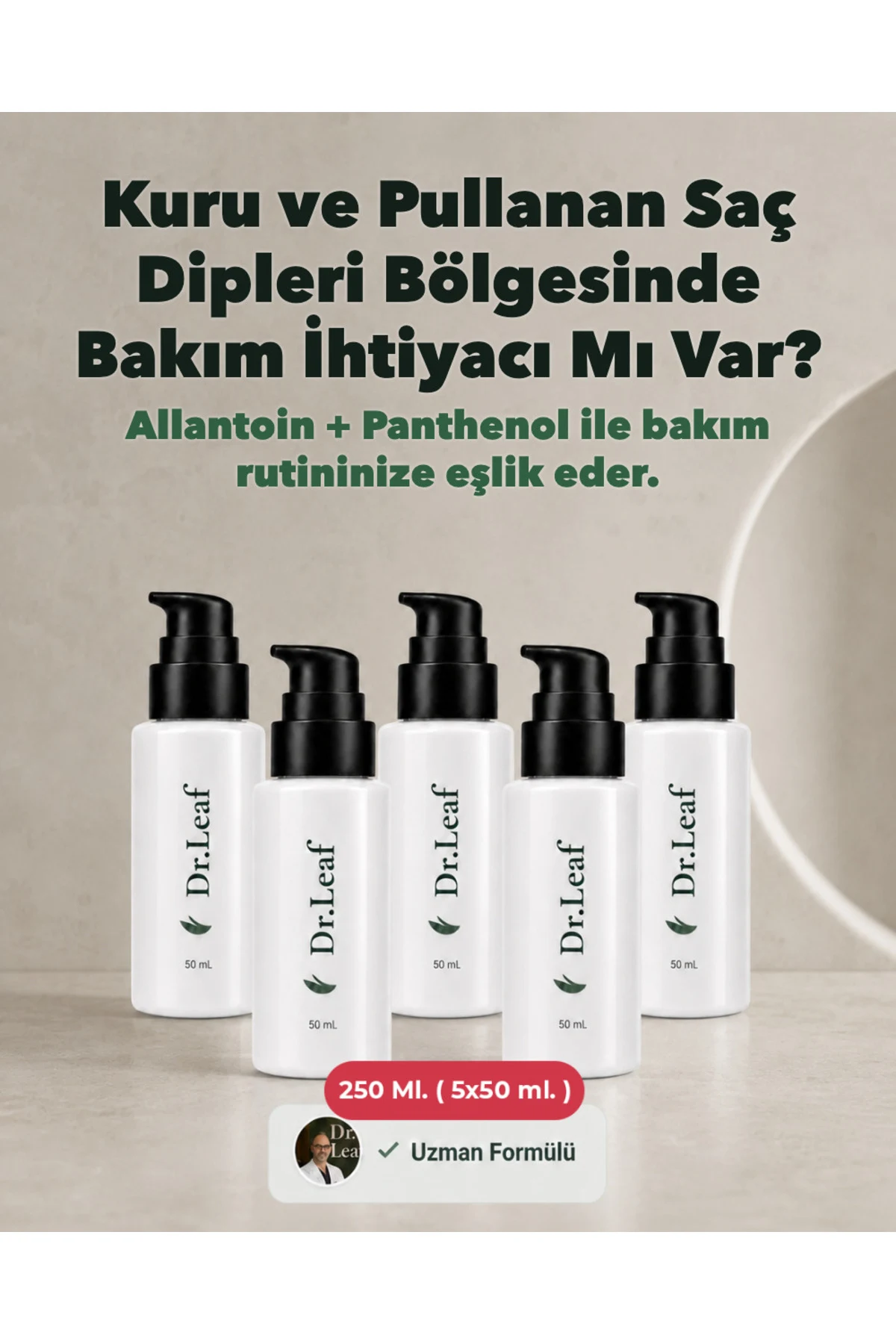 Tıraş Sonrası Kızarıklık Kremi 250 ml (5 x 50 ml - görsel 1