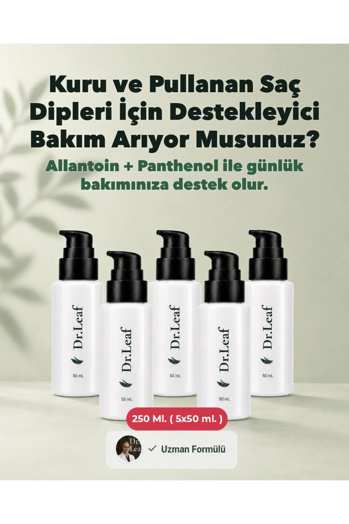 Tıraş Sonrası Kızarıklık Kremi 250 ml (5 x 50 ml - görsel 1