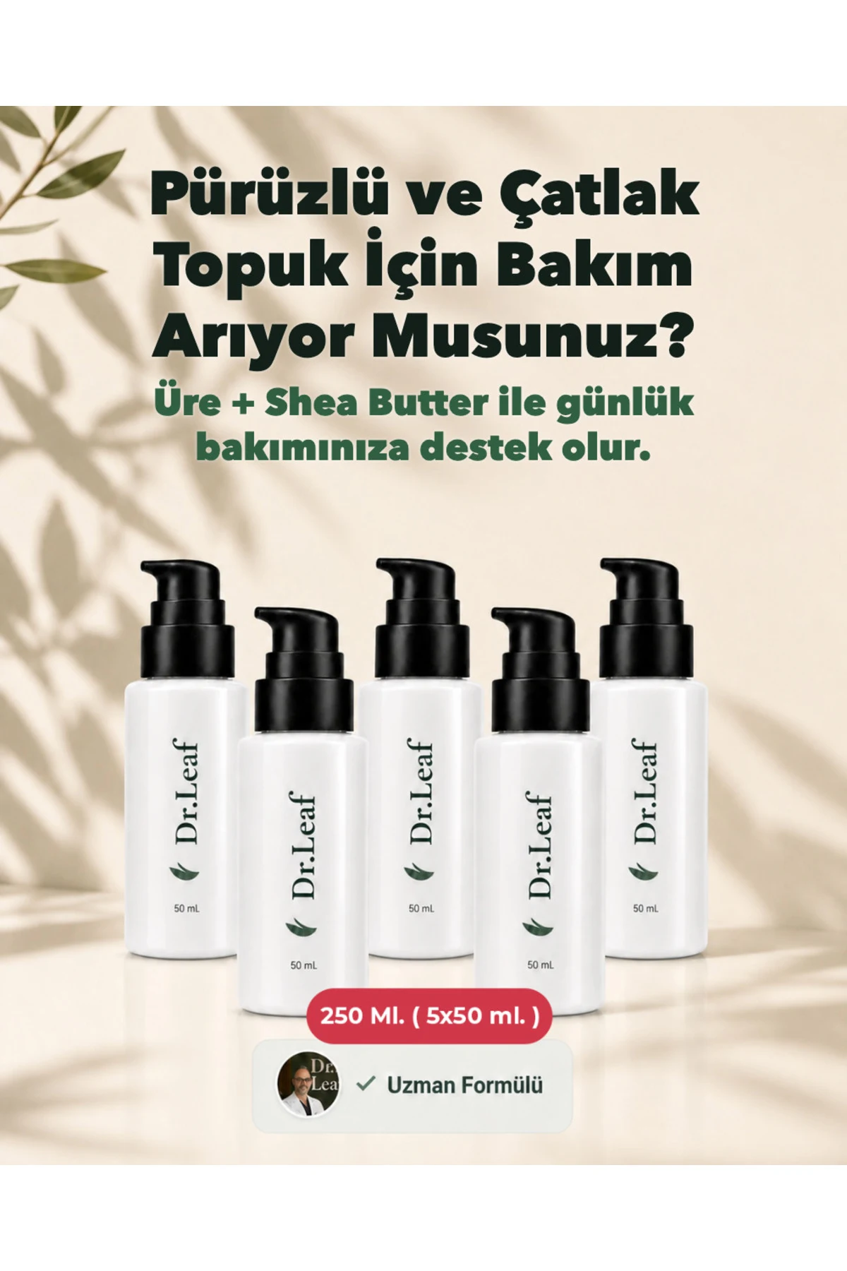 Topuk Çatlağı ve Nasır Kremi – Gliserin + Panthe - görsel 1