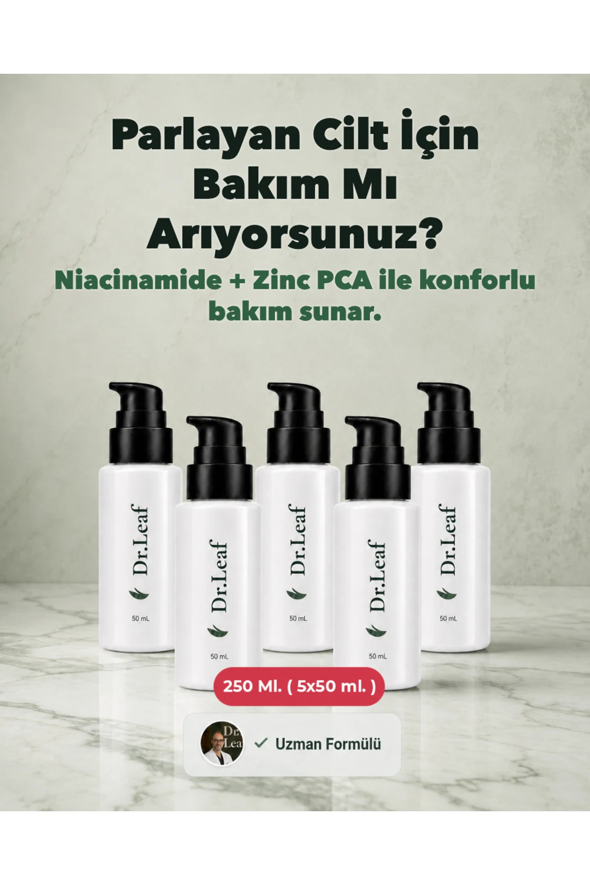 Yağlı Cilt Dengeleyici Kremi – Niacinamide + Sal - görsel 1
