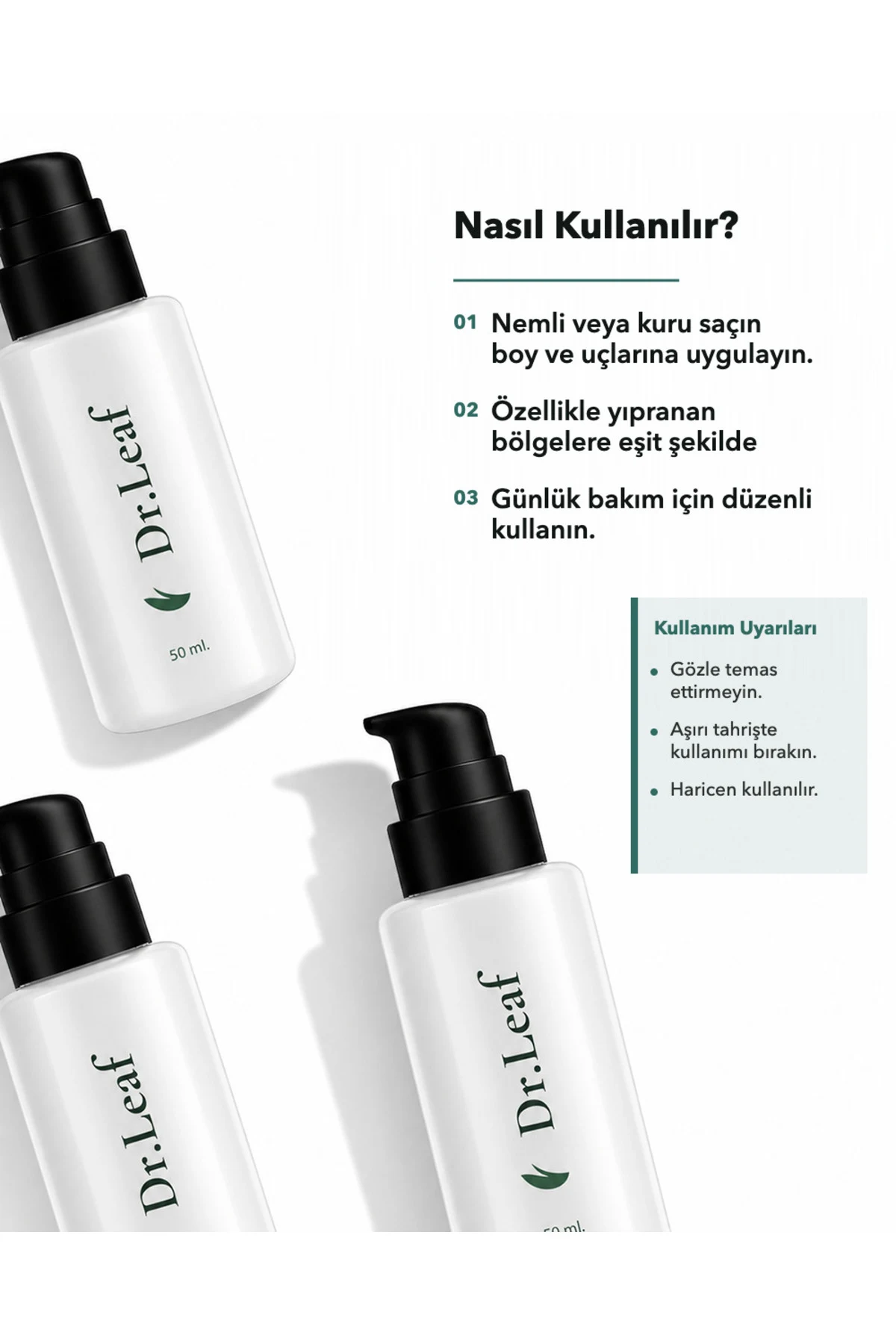 Yıpranmış Saç ve Kırık Uç Bakım Kremi 250 ml (5 - görsel 4