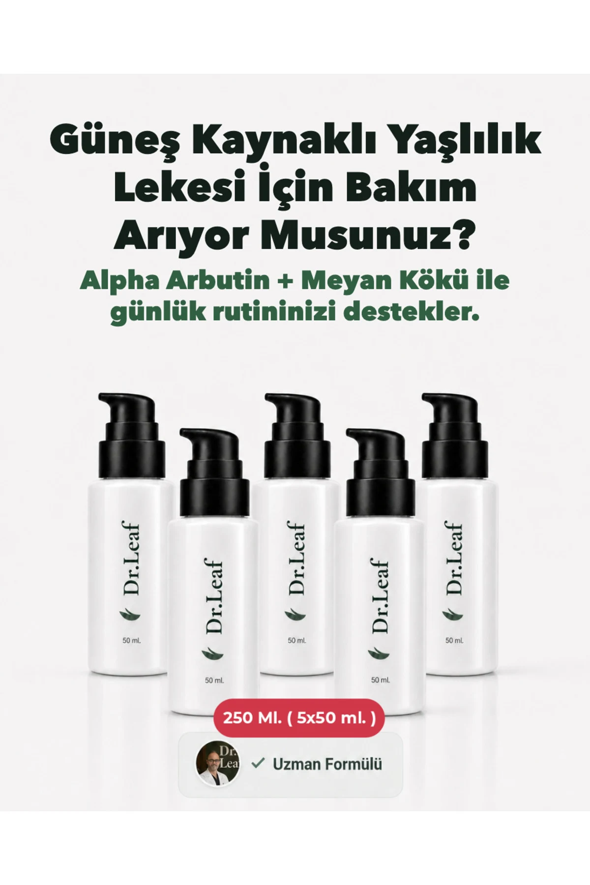 Yüz Lekesi Kremi – Vitamin C + Meyan Kökü 250 ml - görsel 1