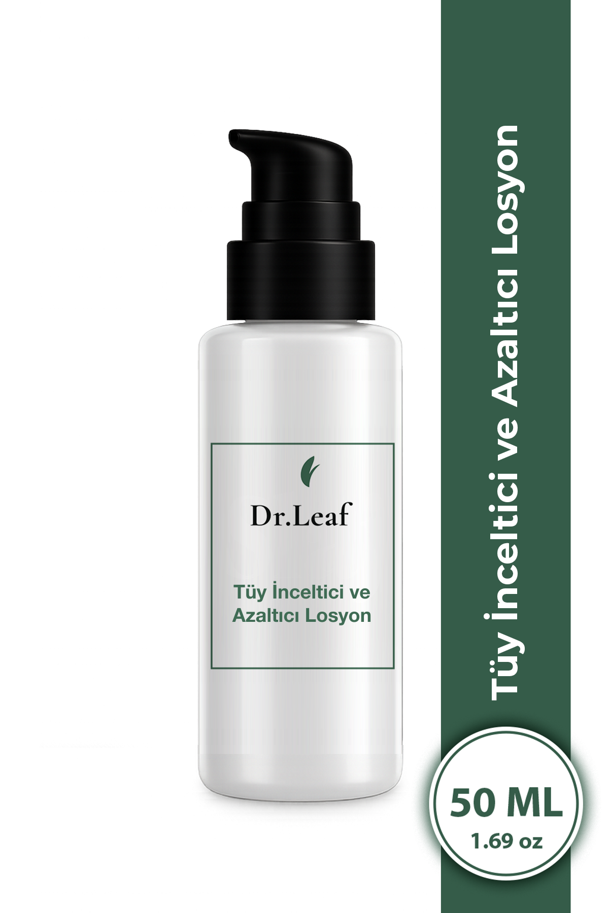 DrLeaf Tüy İnceltici ve Azaltıcı Losyon - Cüce Palmiye & Centella 50 ml