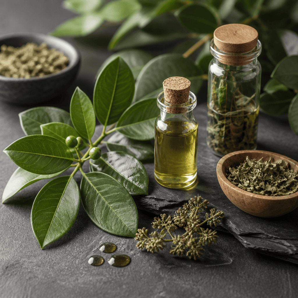 Kafur Ağacı Yağı (Ho Leaf) — doğal bileşen görseli