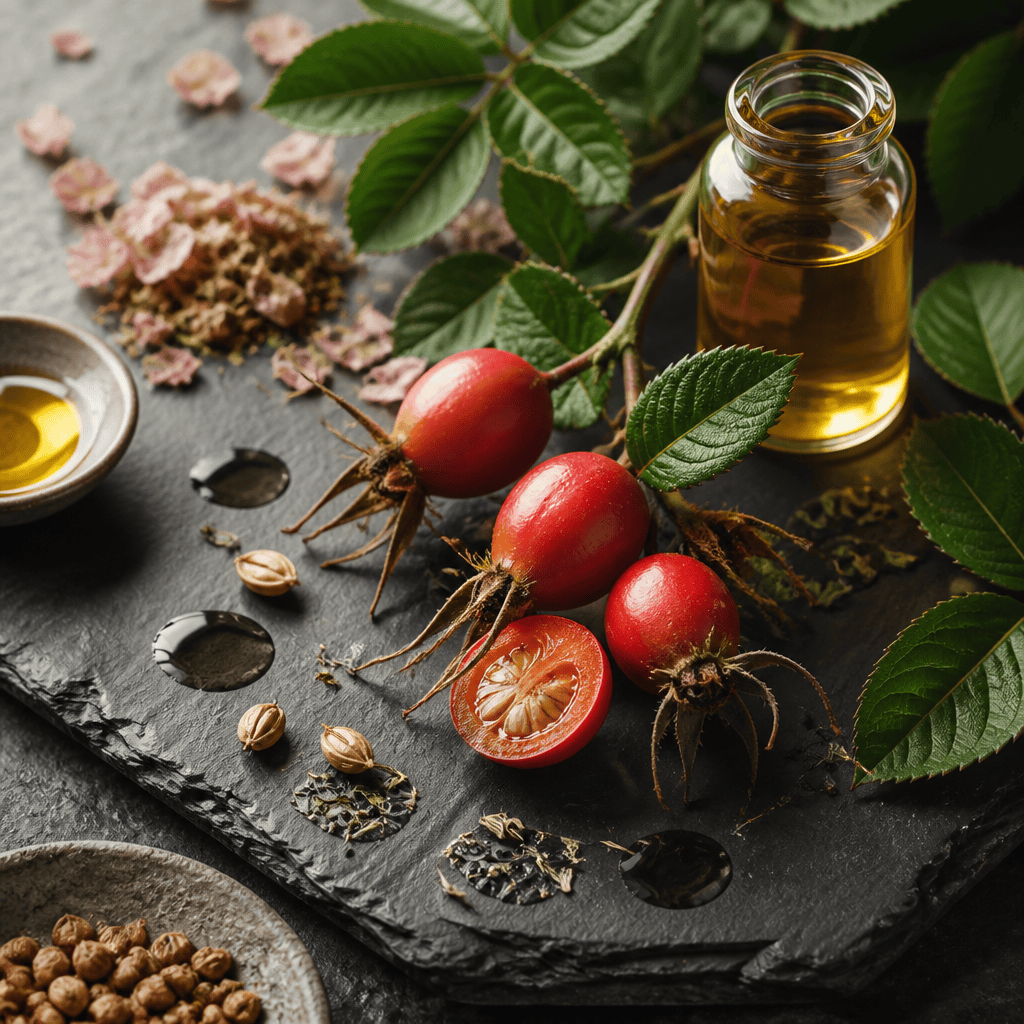 Kuşburnu Çekirdeği Yağı — doğal bileşen görseli