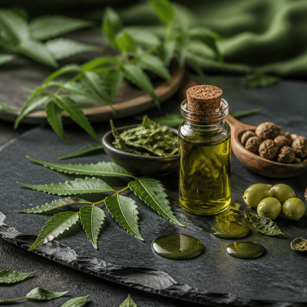 Neem Yağı — doğal bileşen görseli