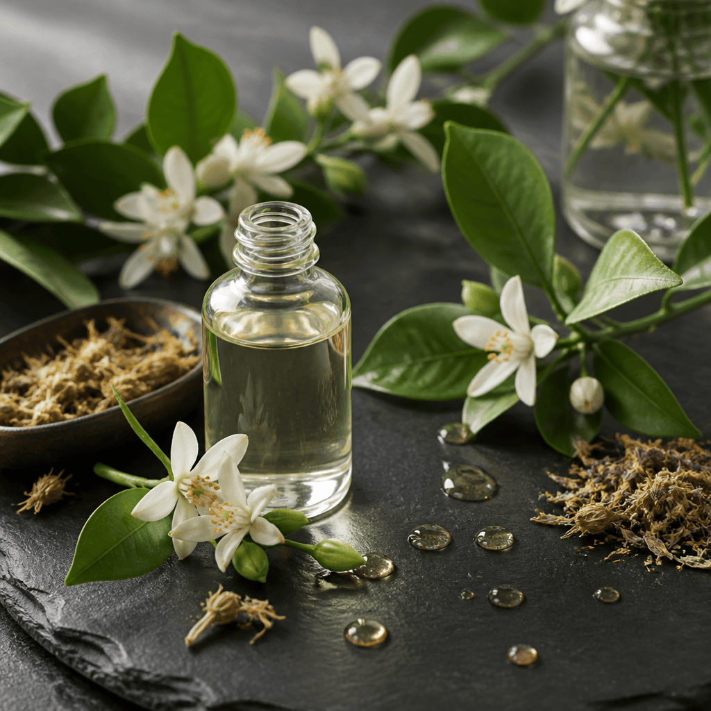 Neroli Hidrosolü — doğal bileşen görseli
