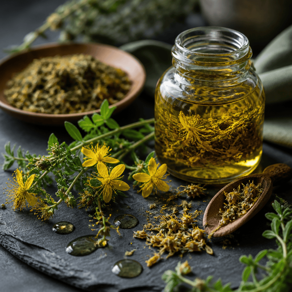 Sarı Kantaron Maserasyon Yağı — doğal bileşen görseli