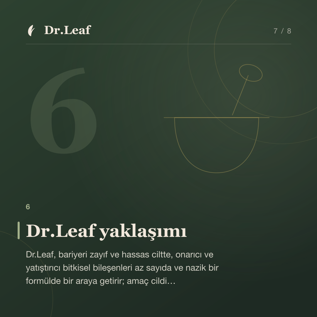 Cilt Bariyeri Nedir ve Nasıl Desteklenir?: Dr.Leaf yaklaşımı — bilgi kartı 7