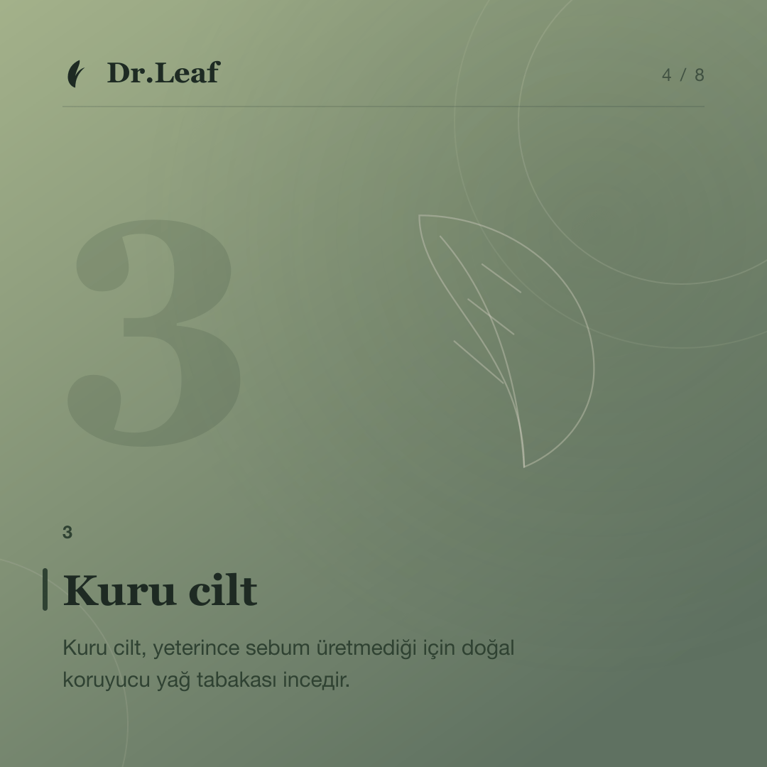 Cilt Tipleri Nelerdir? Cilt Tipinizi Doğru Belirleme Rehberi: Kuru cilt — bilgi kartı 4