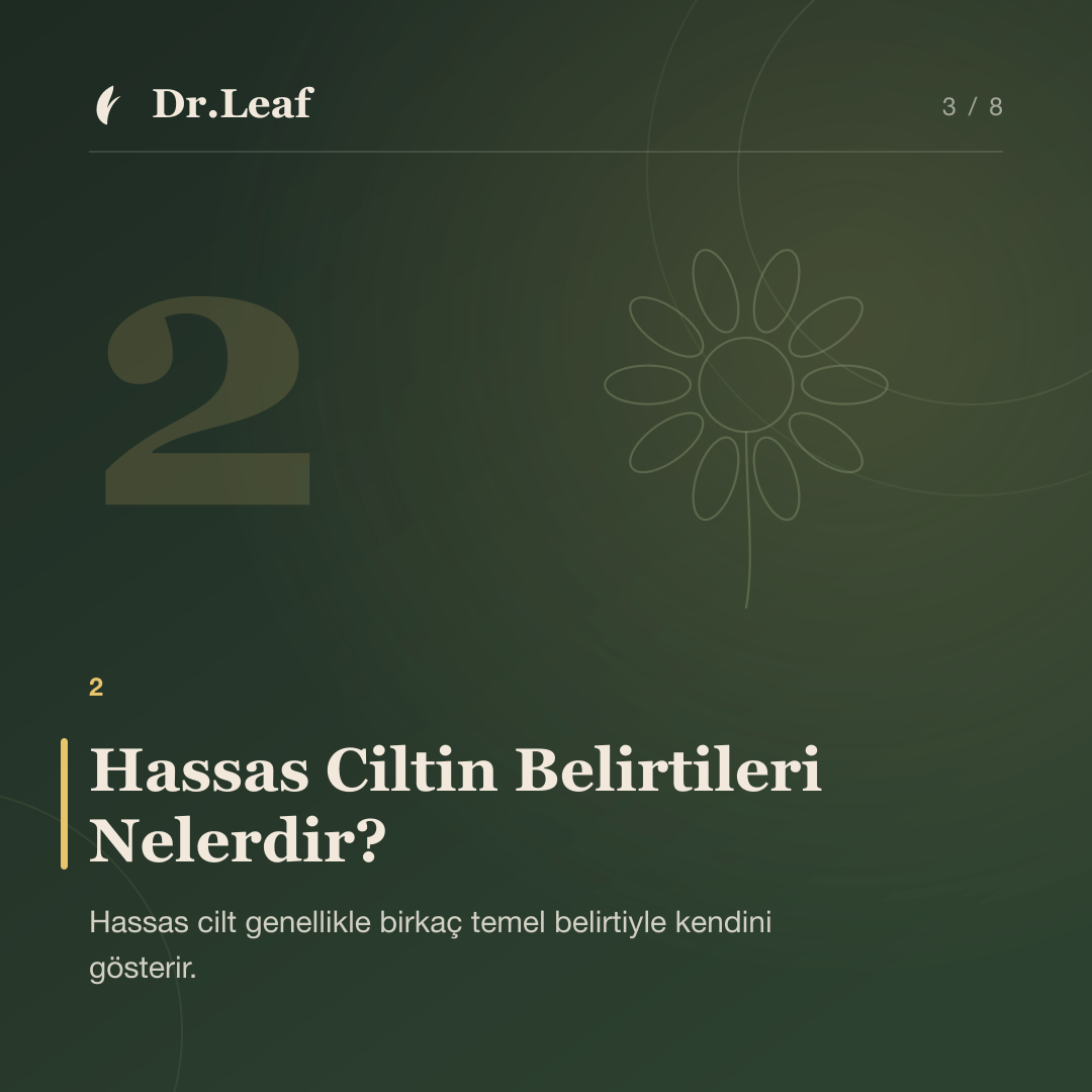 Hassas Cilt Nedir ve Nasıl Anlaşılır?: Hassas Ciltin Belirtileri Nelerdir? — bilgi kartı 3