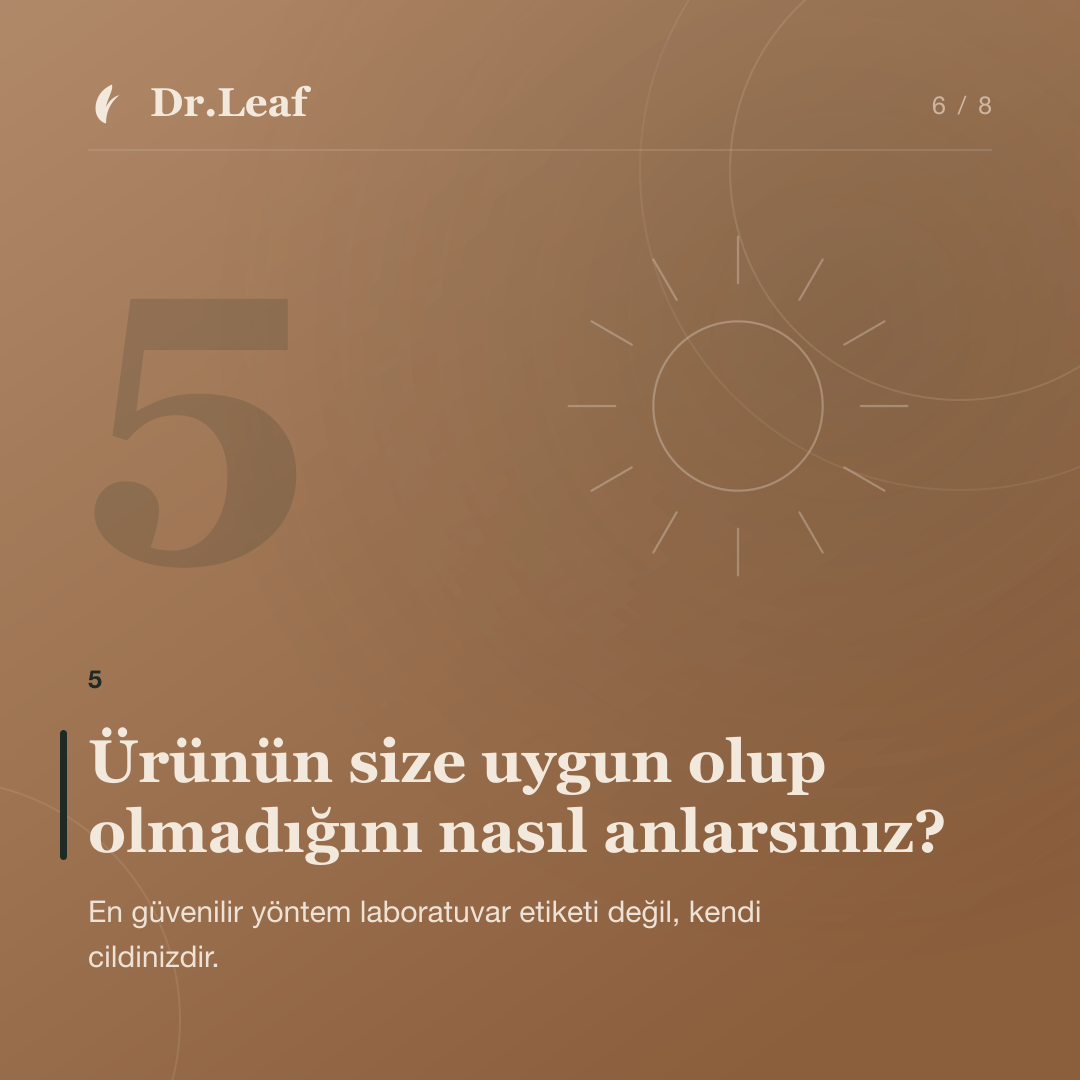 Komedojenik Ne Demektir? Gözenekleri Tıkayan Ürünler Nasıl Anlaşılır?: Ürünün size uygun olup olmadığını nasıl anlarsınız? — bilgi kartı 6